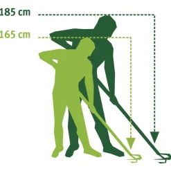 Wolf-Garten Variosteel Zm-V4 - Stelen - 220-400 Cm