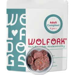 Wolfork №5 Adult Compleet Kipvrij - Diepvriesvoer - Kalkoen Lam Rund 1.8 kg Kipvrij