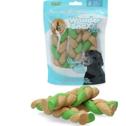 Wonder Snaxx Braid - Hondensnacks - Pinda's Appel 16 cm