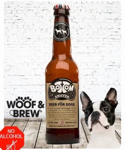 Woof & Brew Bottom Sniffer Beer - Hondensnacks - 330 ml Dog