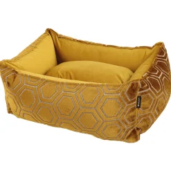 Wooff Cocoon Basita Oker - Hondenmand