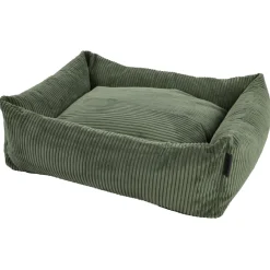 Wooff Cocoon Rib Olijfgroen - Hondenmand