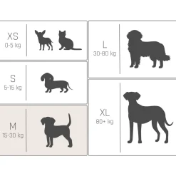 Wooff Cocoon Rib Olijfgroen - Hondenmand