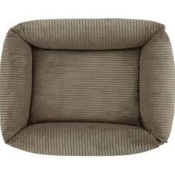 Wooff Cocoon Rib Taupe - Hondenmand
