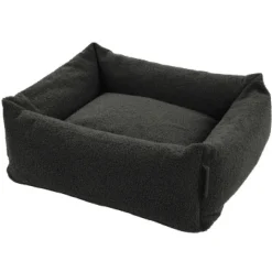 Wooff Cocoon Teddy Antraciet - Hondenmand