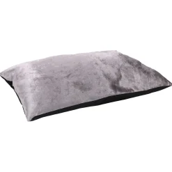Wooff Hondenkussen Velvet - Hondenkussen - 100x70 cm Zilver