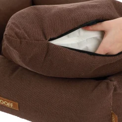 Wooff Mand Cocoon Vintage Koper - Hondenmand