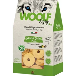 Woolf Earth Enjoy Biscuit - Hondensnacks - Vanille 400 g Graanvrij