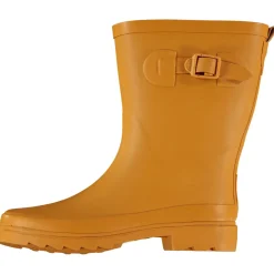 Xq Footwear Dames Regenlaars Riem Rubber Oker - Laarzen