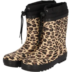 Xq Footwear Dameslaars Gevoerd Leopard - Laarzen