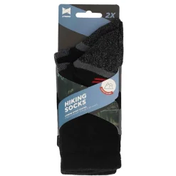 Xtreme Hiking Socks Extra Warm 2-Pack Zwart - Sokken