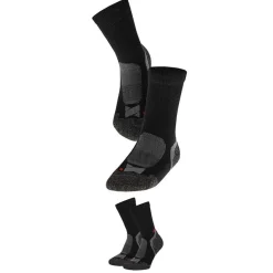 Xtreme Hiking Socks Extra Warm 2-Pack Zwart - Sokken
