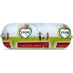 Yamipets Worst - Hondenvoer - Kip Rund 350 g