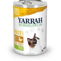 Yarrah Bio Kat Blik Paté 400 g - Kattenvoer