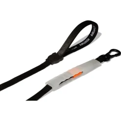 Zee.Dog Looplijn Air Classic - Hondenriem - 150x2.5 cm Zwart Oranje One Size