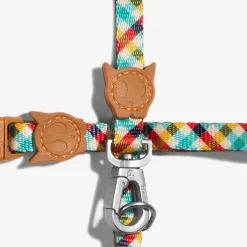 Zee.Dog Phantom Harnass + Lijn - Kattenharnas - 20-30x1.0 cm Multi-Color One Size