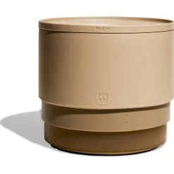 Zee.Dog Verstelbare Voerbak Sand - Hondenvoerbak - Ø20.2x30 cm Zand