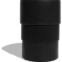 Zee.Dog Voerbak Verstelbaar Gotham - Hondenvoerbak - Ø20.2x30 cm Zwart