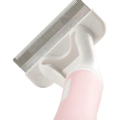 Zolux Anah Cat Super Borstel Medium - Kattenvachtborstel - 6.8x6.8x14 cm Pink Wit For Cat. All Coat Types M