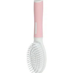 Zolux Anah Cat Zachte Borstel - Kattenvachtborstel - 5.5x3.5x21 cm Pink Wit For Cat. All Coat Types