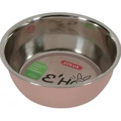 Zolux Ehop Voerbak Inox Pink&Metallic - Voer/Waterbak