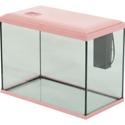 Zolux Ekaï Aquarium - Aquaria - 40x22x28 24 l Pink filter 180 L/h included