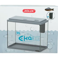 Zolux Ekaï Aquarium 35 Grijs - Aquaria