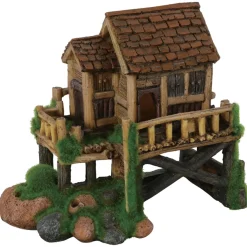 Zolux Groeiend Decor Huisje - Aquarium - Ornament