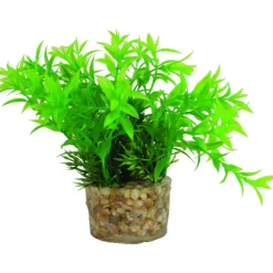 Zolux Kunstplanten Op Grind - Aquarium - Kunstplant - Assorti per stuk Small