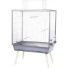 Zolux Neolife 80 Vogelkooi - Vogelverblijven - 81x48x130 cm Grijs