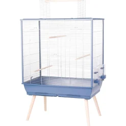 Zolux Neolife 80 Vogelkooi - Vogelverblijven - 48x81x130 cm Blauw