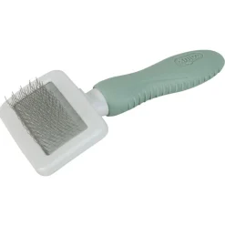 Zolux Rodent Slickerborstel - Vachtborstel - 13.7x6x137 mm Groen Wit