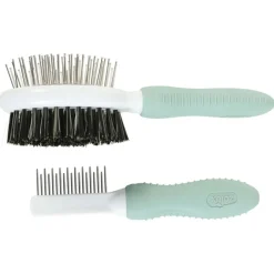 Zolux Rodent Verzorgingset - Vachtborstel - 16.7x5 mm Groen Wit