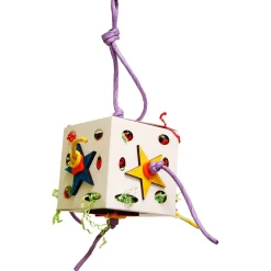 Zoo-Max Foraging Fun-Box - Vogelspeelgoed - 193 g Rood Blauw Oranje