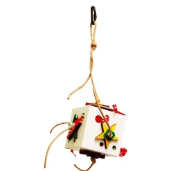 Zoo-Max Foraging Fun-Box - Vogelspeelgoed - 63 g Rood Blauw Oranje