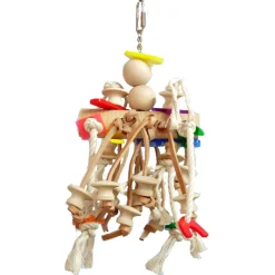 Zoo-Max Froufrou - Vogelspeelgoed - 413 g Rood Blauw Oranje