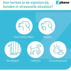 Zylkene Capsule 225 Mg - Anti stressmiddel - 225 mg 30 caps Voor Middelgrote Honden (10-30 Kg)